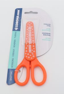 قیچی روکشدار کرونا SA2708C - (نارنجی )
