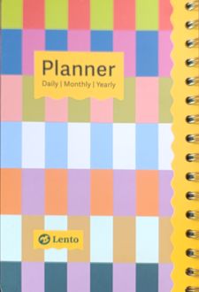 پلنر روزهای‌رنگی (لنتو) حاشیه‌‌جلد زرد