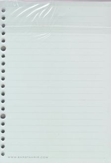 یدک دفتر کلاسوری 20 حلقه خطدار برگ سری کیوت پالت (سبز)