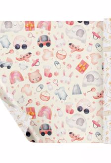 کاغذ کادو دورو طرح کودکانه یووی 5 (ایمان)