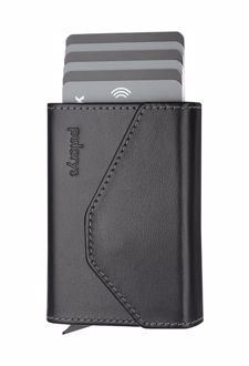 جاکارتی چرم ایتالیایی PORTER Go wallet (پولاریس) - مشکی