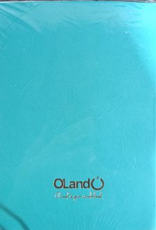 دفتر رقعی خط‌دار نقش‌برجسته آرورا (الند) سبز