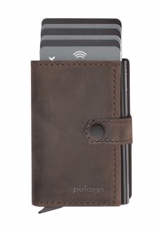 جاکارتی چرم هانتر HIKER wallet (پولاریس) - قهوه‌ای