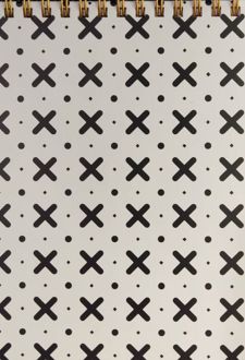 دفترچه یادداشت 80برگ سیمی پترن (فورنوت)