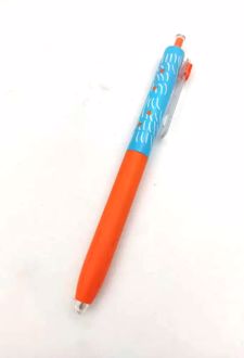 روان نویس فشاری 0/5 (مشکی) بدنه طرح‌دار (آبی نارنجی) سری JOY اسکول فنز