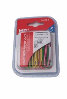 کلیپس کاغذ رنگی 25 عددی (MP)