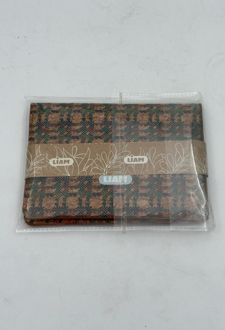 کیف پاسپورت چوب پنبه باروک لیام - (چهارخونه)