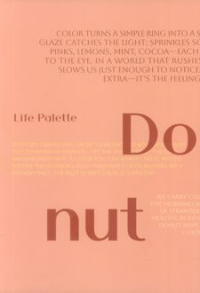 دفتر یادداشت بی خط LIFE PALETTE (طرح DONUT،کد 480)