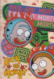 یادداشت و پلنر جلدسخت ریک و مورتی (لانگو)