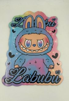 تخته‌شاسی A4 دوربر لبوبو (دکمه) - آبی