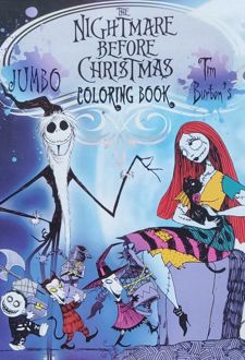 دفتر رنگ‌آمیزی کودک تیم برتون