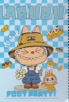 دفتر 100 برگ School وزیری جلدسخت لبو لبو (لانگو) آبی