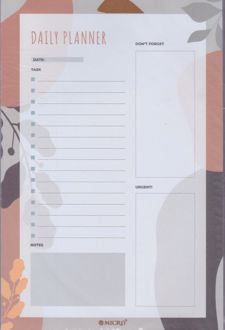 دفتر یادداشت کاورلس چسبی روزانه میکرو (برگ)