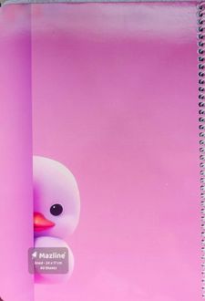 دفتر 40 برگ سیمی (مازلاین) -یاسی جوجه