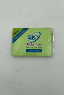 استیک‌نوت 7.5*10 پنج رنگ (SKY)