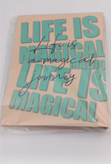 کلاسور وزیری 100 برگ 26 حلقه گود‌وایبز (الند) LIFE IS A