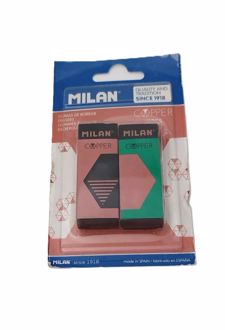 پاک کن مشکی Copper Nata بلیستر 2 عددی (میلان)