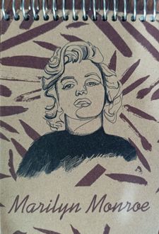 دفتر یادداشت کرافت جلد‌سخت سری مشاهیر (سرو) مریلین‌مونرو