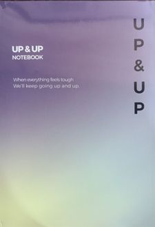 دفتر یادداشت شومیز سری UpAndUp (همین) بنفش