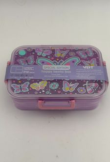 ظرف‌غذا تک طبقه 1200 میل مستطیل سه‌خانه فانتزی وست - (پروانه)