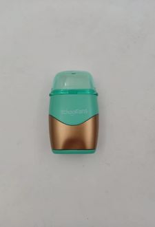 تراش پاکن دو سوراخ مخرن‌دار متالیک گلد اسکول فنز - (سبز)