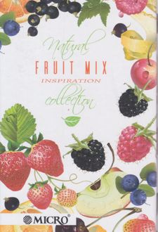 دفتریادداشت 200 برگ 21*12 میکرو جلدسخت سلفونی (میوه)