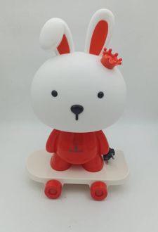 چراغ خواب فانتزی هولوپوخرگوش اسکیت (قرمز)