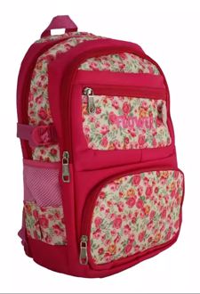 کوله چهار زیپ Flower (انار)