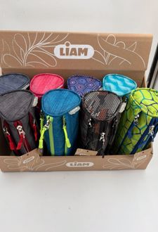 جامدادی سه زیپ لیام - (قرمز)