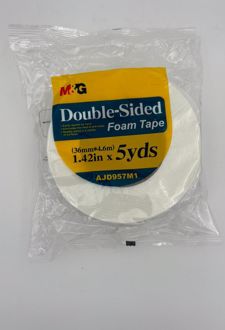 چسب‌نواری دوطرفه سفید (MG)- 36MM*4.6M