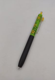 روان نویس فشاری 0/5 (مشکی) بدنه طرح‌دار (سبز مشکی) سری JOY اسکول فنز