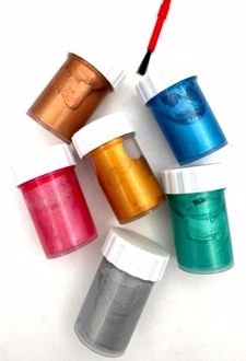 گواش 6 رنگ متالیک (اسکول فنز)