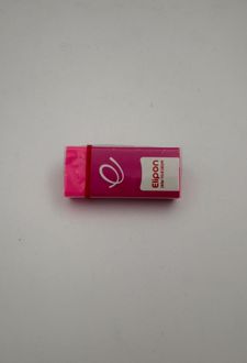 پاک‌کن کلاسیک رنگی بزرگ (الیپون) - صورتی