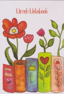 دفترچه یادداشت کوچک سری بهار (نیمه) گل سفید