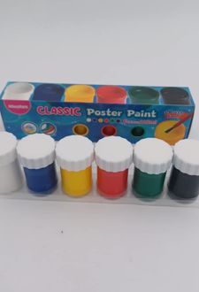 گواش 6 رنگ کلاسیک اسکول فنز