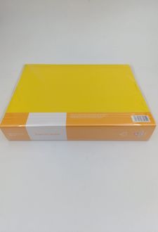 کلربوک 80 برگ A4 بدون‌قاب فسفری وحدت (اس اف) زرد