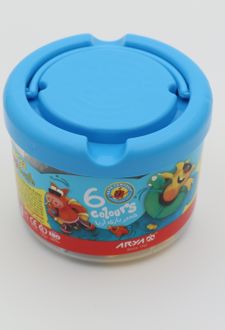 خمیر سطلی 6 رنگ آریا (سطل آبی)