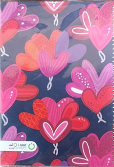 دفتر 100 برگ جلد‌سخت سیمی سری‌فانتزی (لانگو) Roya