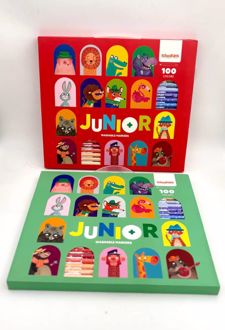 ماژیک نقاشی 100 رنگ جونیور اسکول فن (بسته سبز)