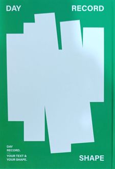 دفتر‌یادداشت جلد سخت سری Day Record (همین) سبز‌سفید