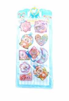 استیکر آکواریومی مستطیل (فانتزی) - لبوبو / آبی