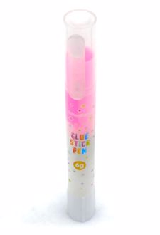 چسب ماتیکی 6 گرم قلمی رنگی اسکول فنز - (صورتی)