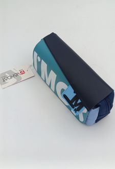 جامدادی تک‌زیپ جیبدار چرمی وحدت (اس اف) - (آبی)