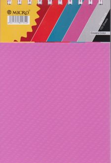 دفتر یادداشت 100 برگ میکرو (صورتی)