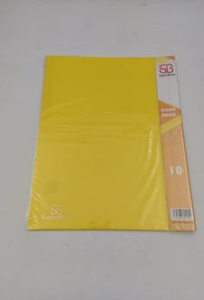 کلربوک 10 برگ A4 سوپربایند (زرد)