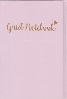 دفتر 100 برگ شطرنجی A5 ته دوخت سری کیوت پالت (صورتی)