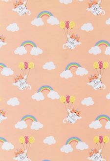 دفترکلاسوری 26 حلقه 100 برگ قفل فلزجلدسخت برگ سری راندو (رنگین کمانی)