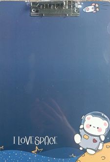 تخته شاسی A4 چوبی فانتزی (دکمه) فضانورد