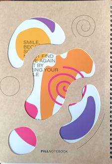 دفتر 100 برگ وزیری سیمی کرافت (پیل) طرح جور