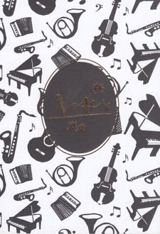 دفتر نت French horn (سفید)